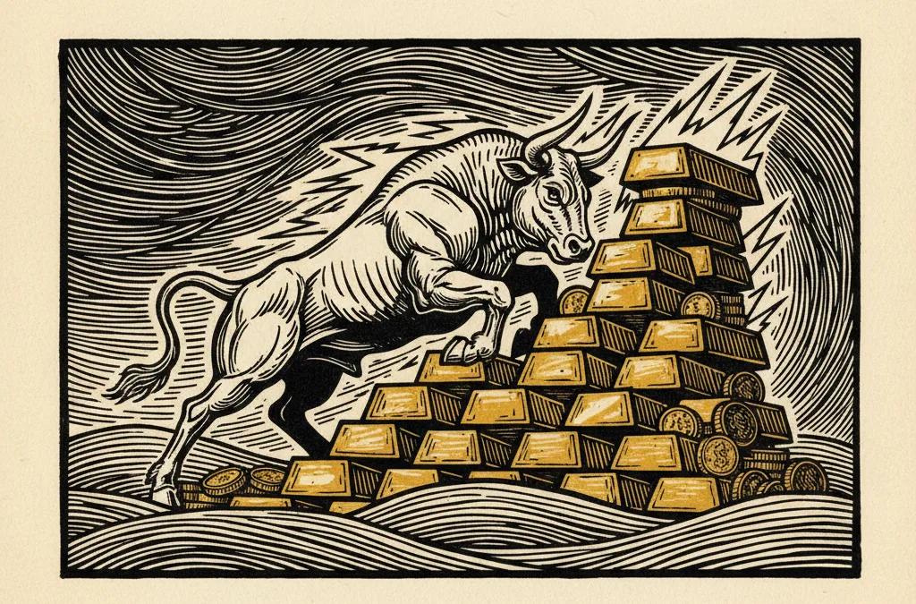 Featured image for article: Gold at $5,042 Pauses Ahead of Inflation Test - Rally or Trap?