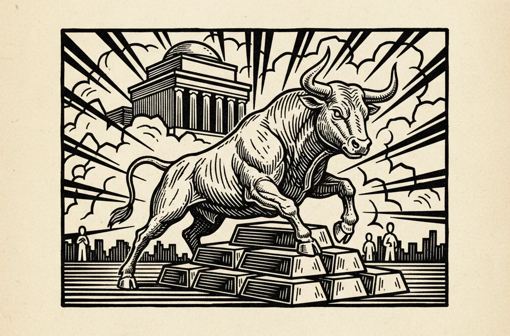 Featured image for article: Gold Holds $5,000 But Fed Minutes Cap the Rally