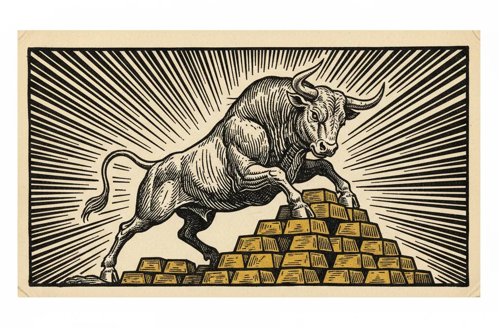 Featured image for article: Gold Tops $5,000 - Why This Rally Isn't Done