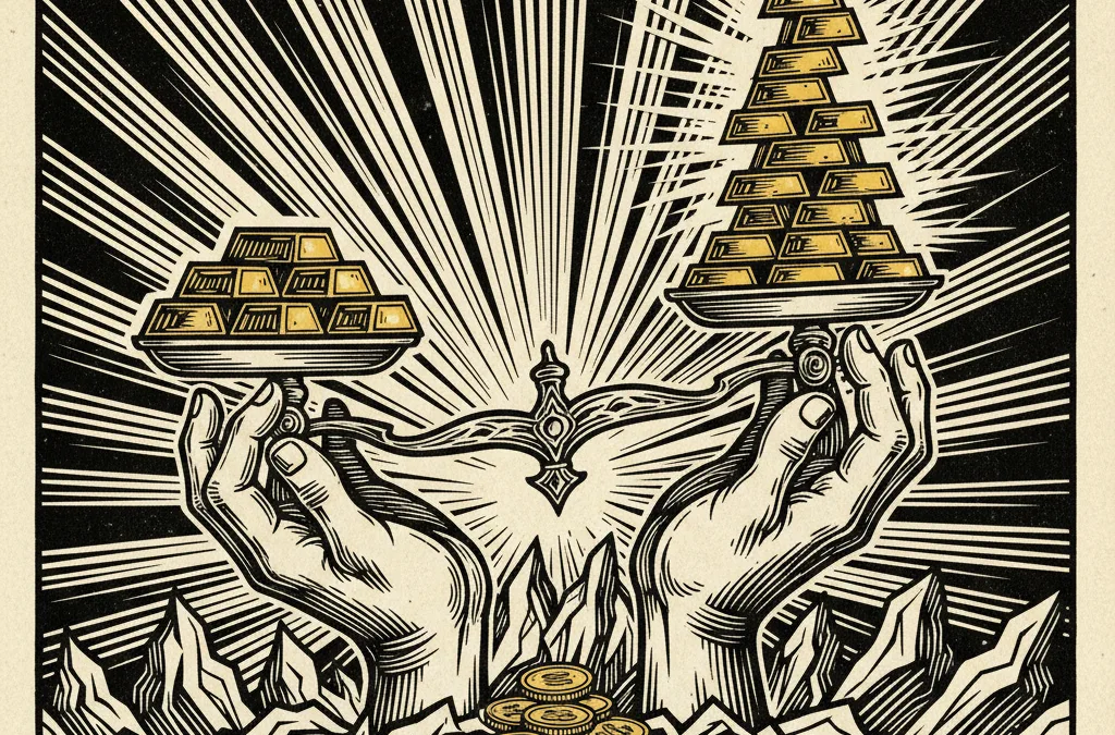 Featured image for article: Gold Eyes $6,300 - But JPMorgan's $8,000 Case Steals the Show