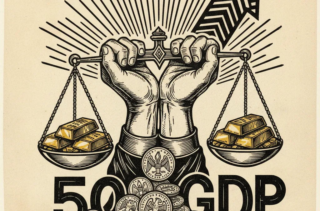 Featured image for article: Gold Smashes $5,000 - But the Real Story Is GDP