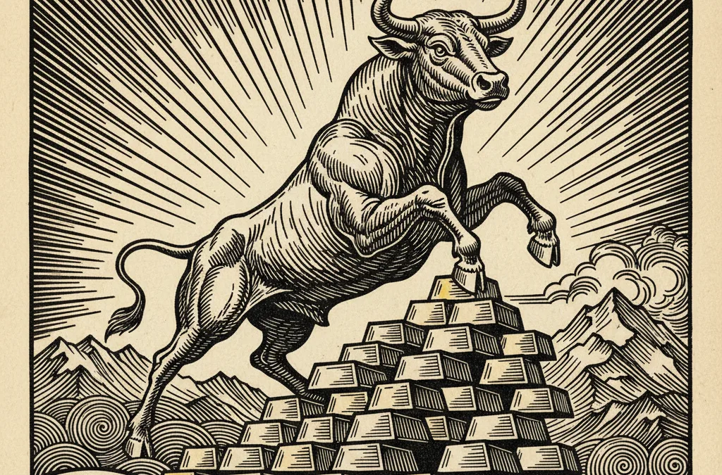 Featured image for article: Gold Surges Past $5,000 - Fed Split Fuels the Fire