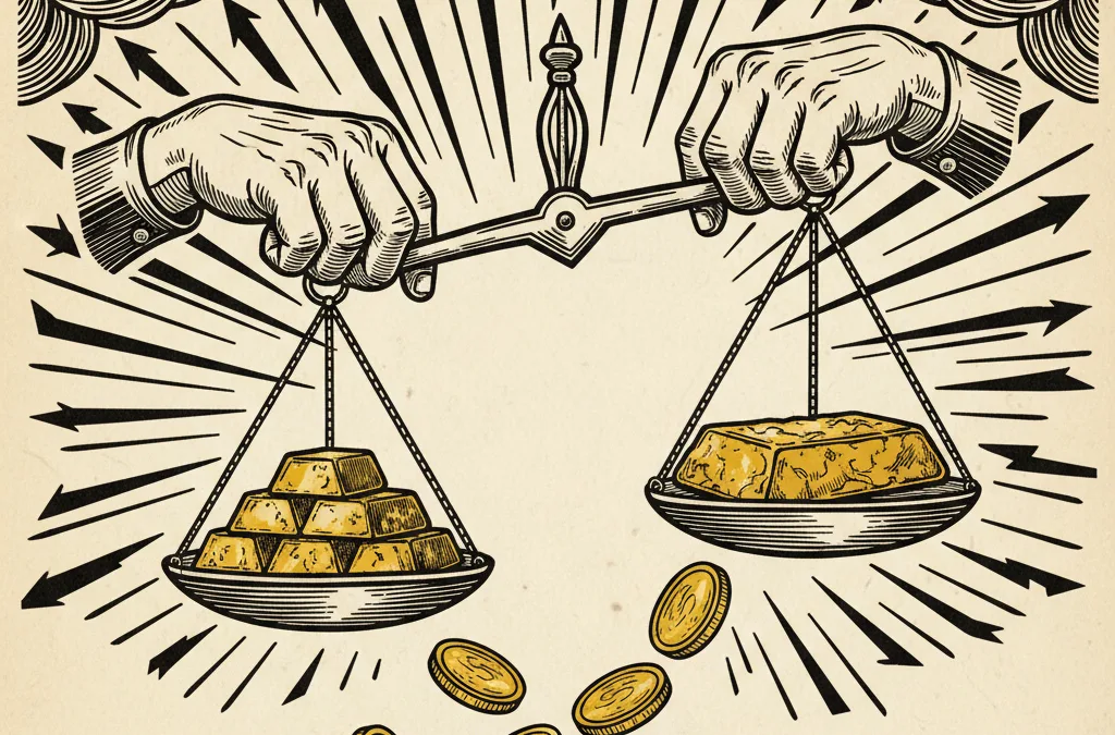 Featured image for article: Gold Tops $5,200 as Tariffs and Iran Push Safe Havens Higher