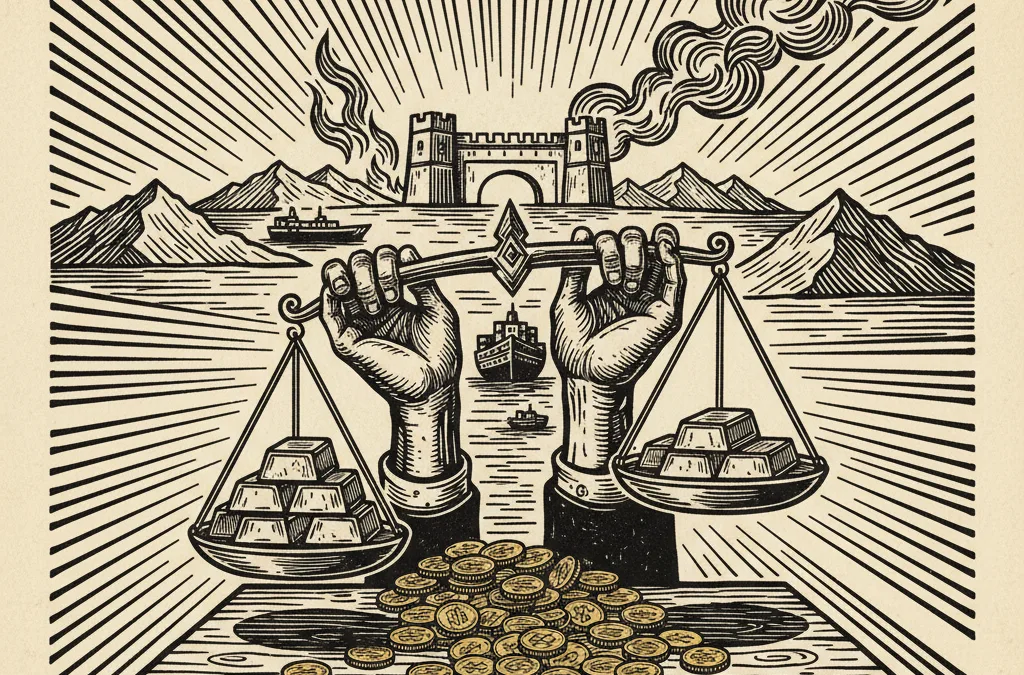 Featured image for article: Gold Hits $5,400 as Hormuz Closure Sparks War Premium