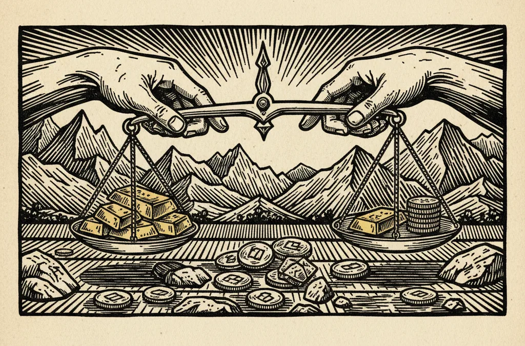 Featured image for article: Gold Spikes to $5,394 but Fades - Hormuz Fear Premium Tested