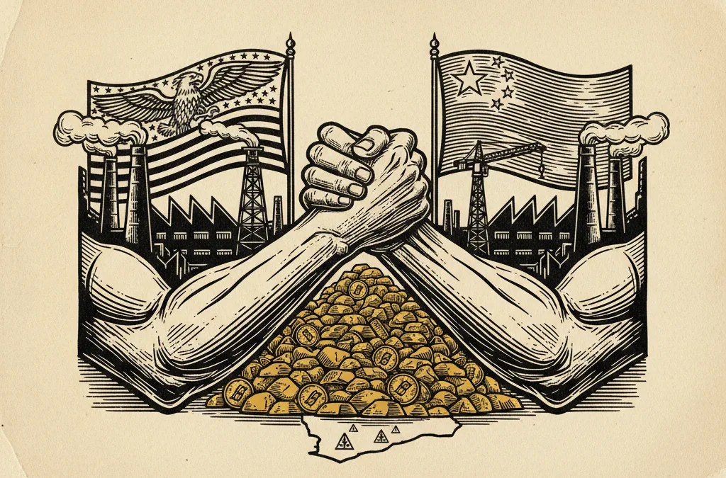 Featured image for article: Gold Supply Politics Heat Up as US, China Squeeze Ghana