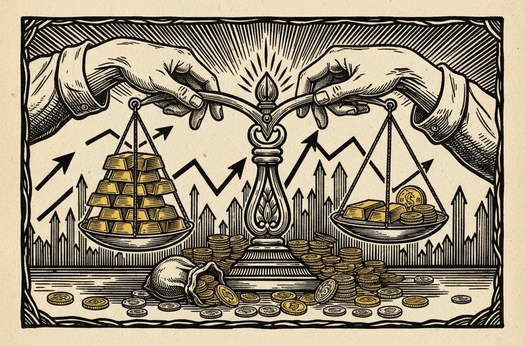 Featured image for article: Gold Holds Above $5,000 as Weak Jobs Data Fuels Rate Cut Bets