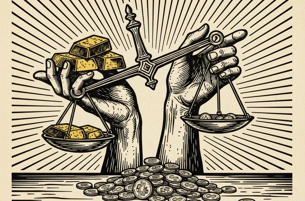 Featured image for article: Gold Rallies on Middle East Fears but Can't Hold $5,300