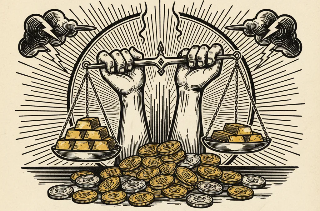 Featured image for article: Gold Holds Above $5,100 as Private Credit Fears Build