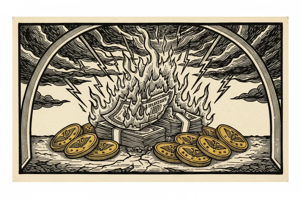 Featured image for article: Gold Shrugs Off Middle East Risk as Dollar Takes Control