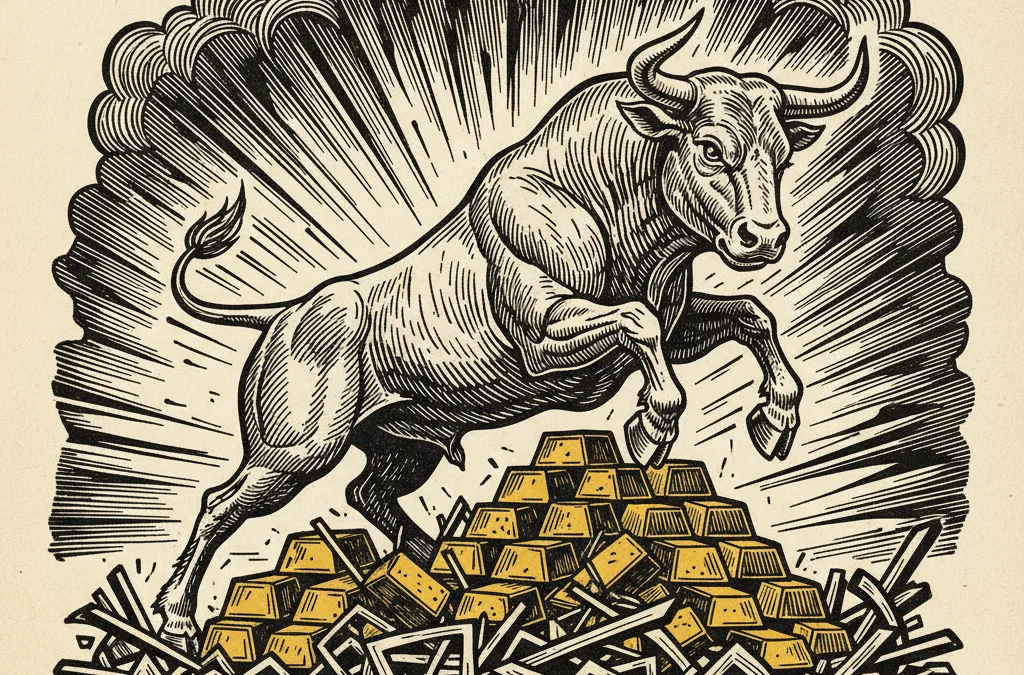 Featured image for article: Gold Holds $5,050 Despite Dollar Surge - But Iran Risks Linger