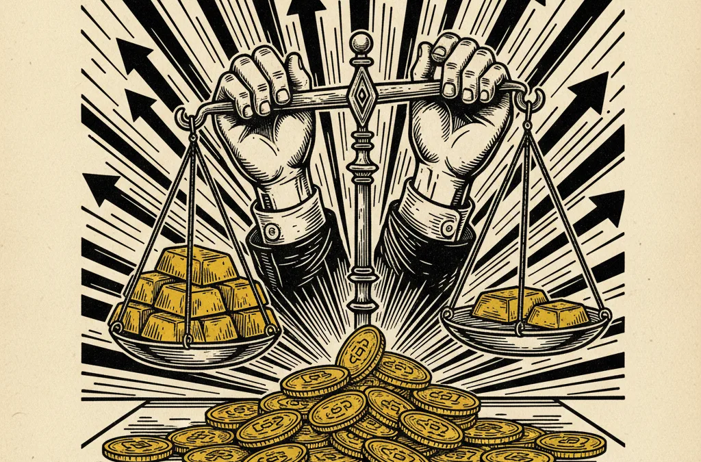 Featured image for article: Gold Holds Above $5,000 as Iran Crisis Fuels Safe-Haven Bid