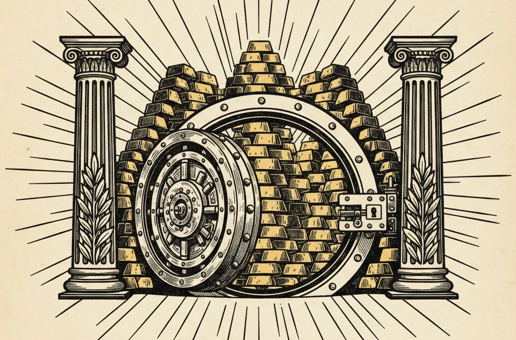 Featured image for article: Gold Nears $5,000 as Iran Fears Meet Central Bank Buying