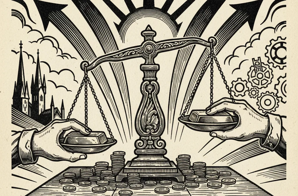 Featured image for article: Gold Nears $4,712 While Europe Braces for Rate Decisions