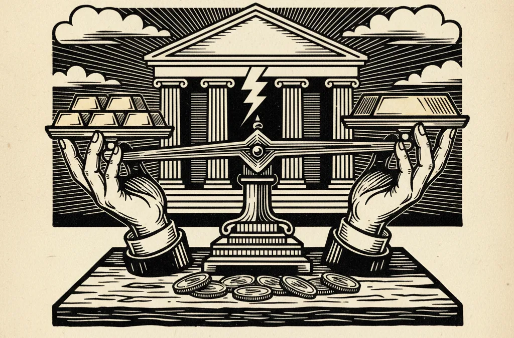 Featured image for article: Gold Bounces After Six-Day Slide - But the Fed Isn't Done