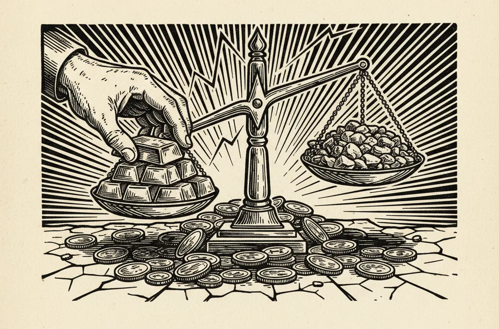 Featured image for article: Gold's Path to $6,000 - And the Case for Five Digits