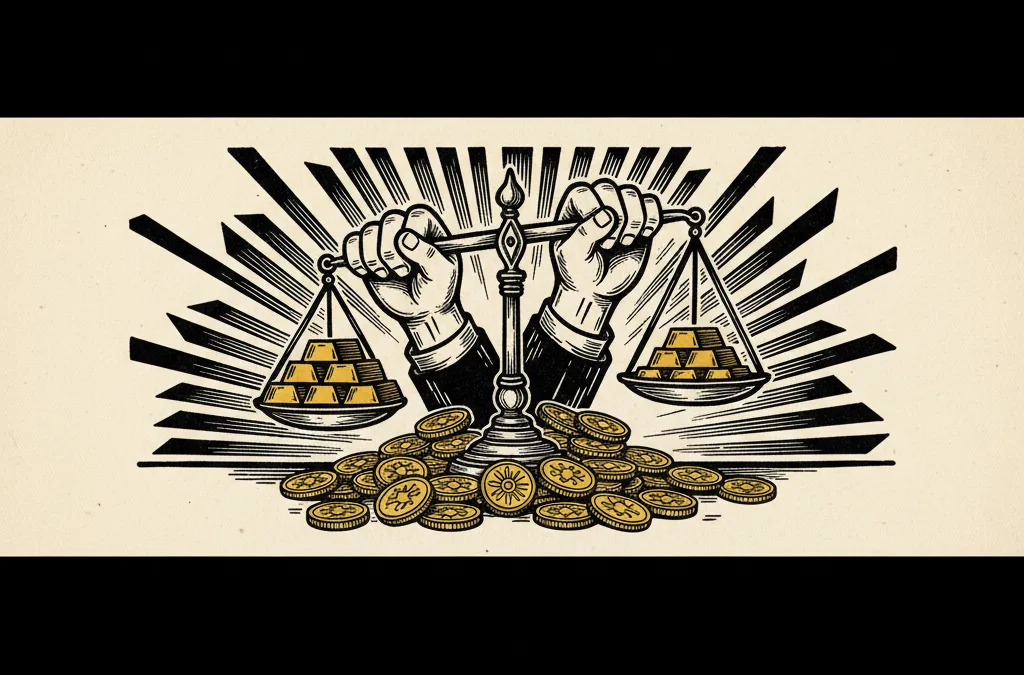 Gold's $5,800 Target Meets a Brutal 12% Pullback