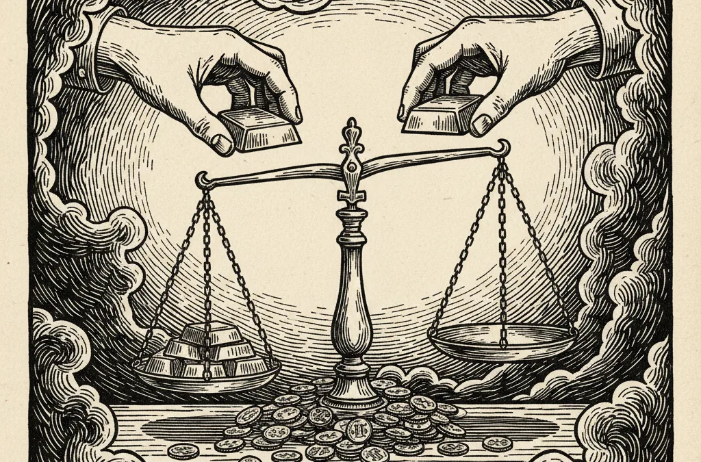 Featured image for article: Gold Drops 8% in a Week Despite Iran Threats