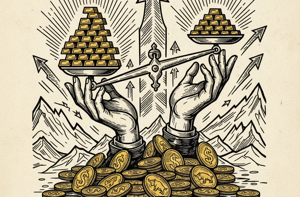 Featured image for article: Gold's $10,000 Bulls Hold Firm Despite Bear Slide