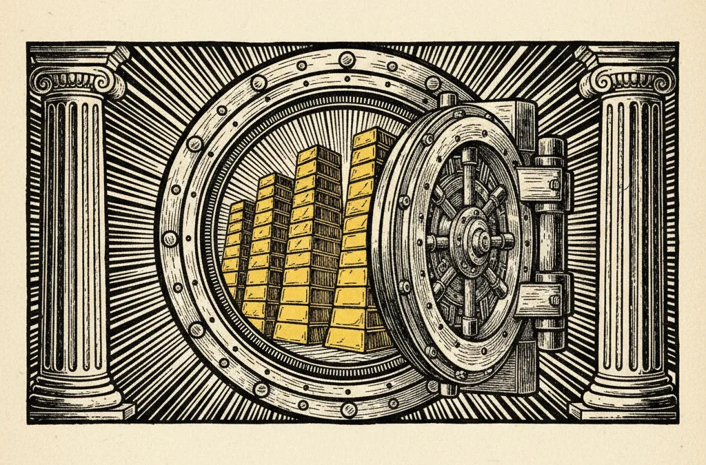 Gold Holds Above $4,300 as Central Banks Widen Buying Circle