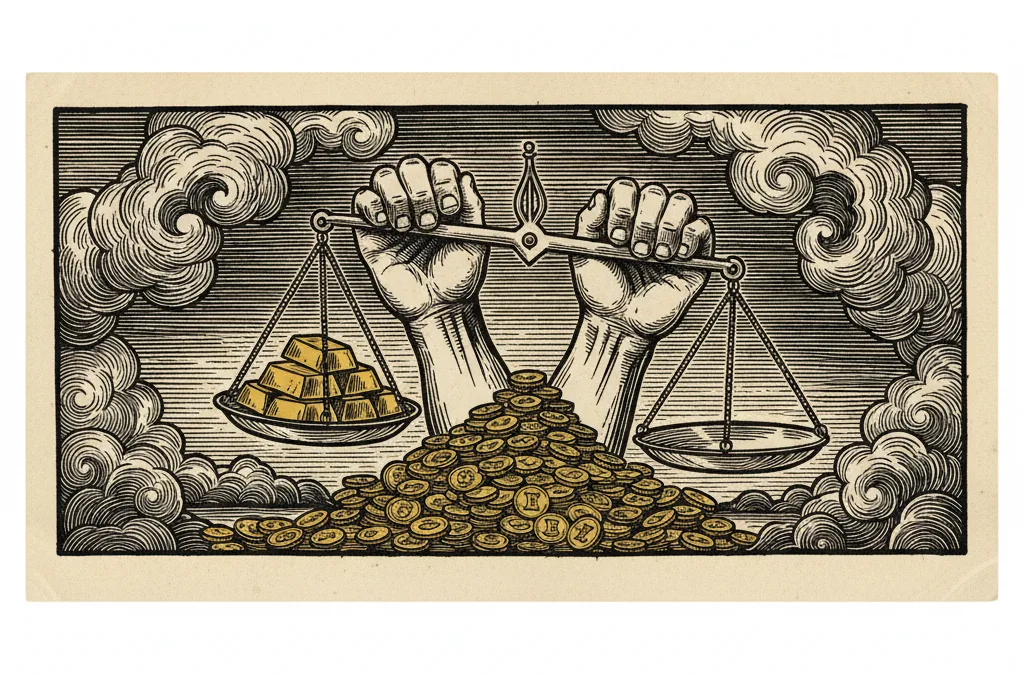 Featured image for article: Gold's Worst Month Since 2008 - But War Isn't Why