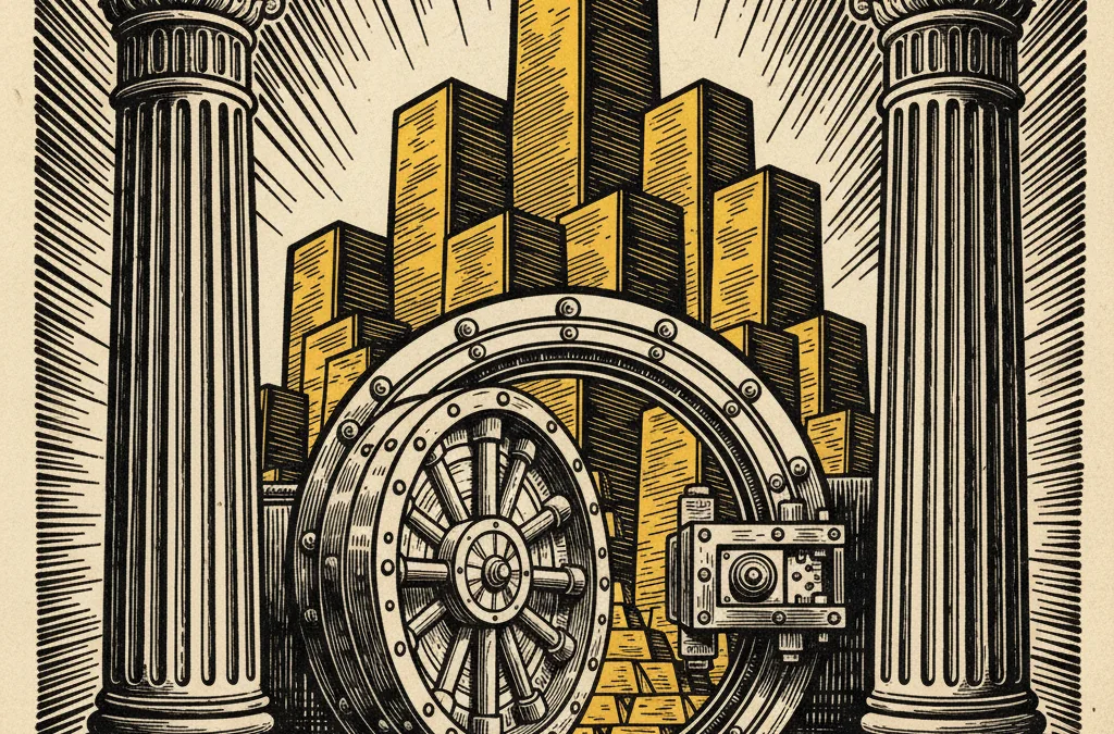 Featured image for article: Gold's Structural Bid - Dollar Reserves Hit 30-Year Low