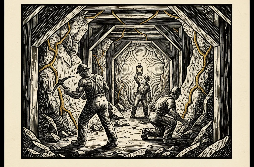 Featured image for article: Mining Stocks Face a Strange Q2 - Gold Soars but Volatility Bites