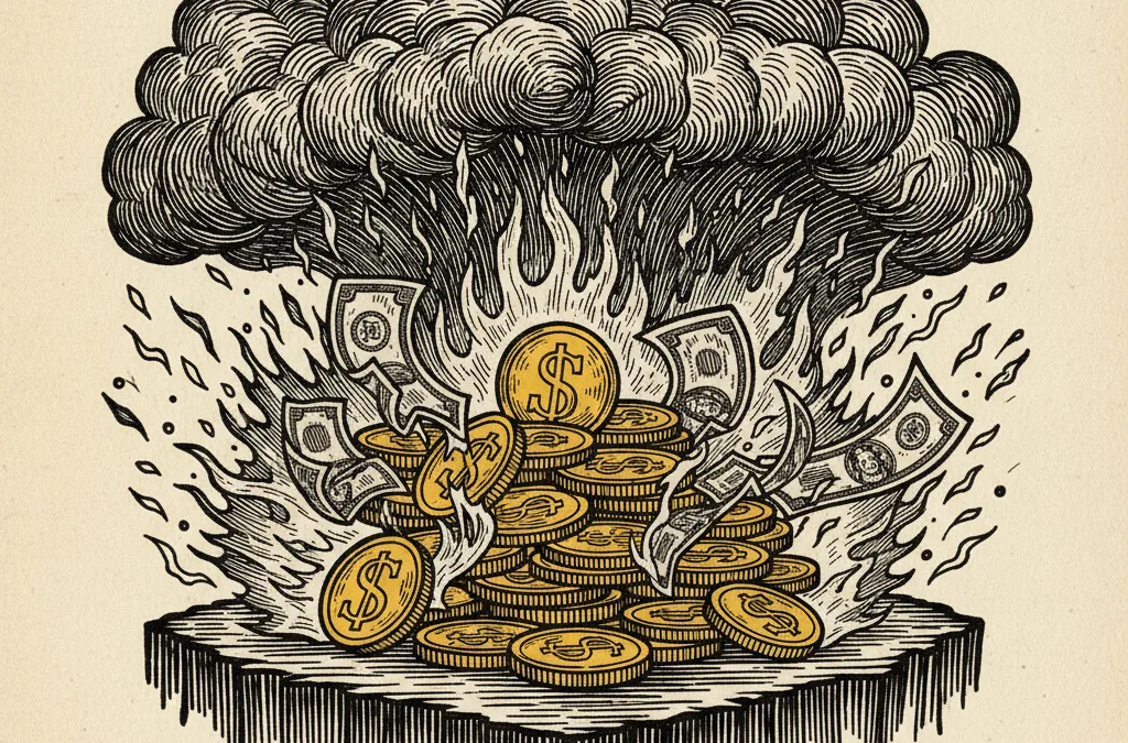 Featured image for article: Gold Whipsaws as Iran Fears Collide With Dollar