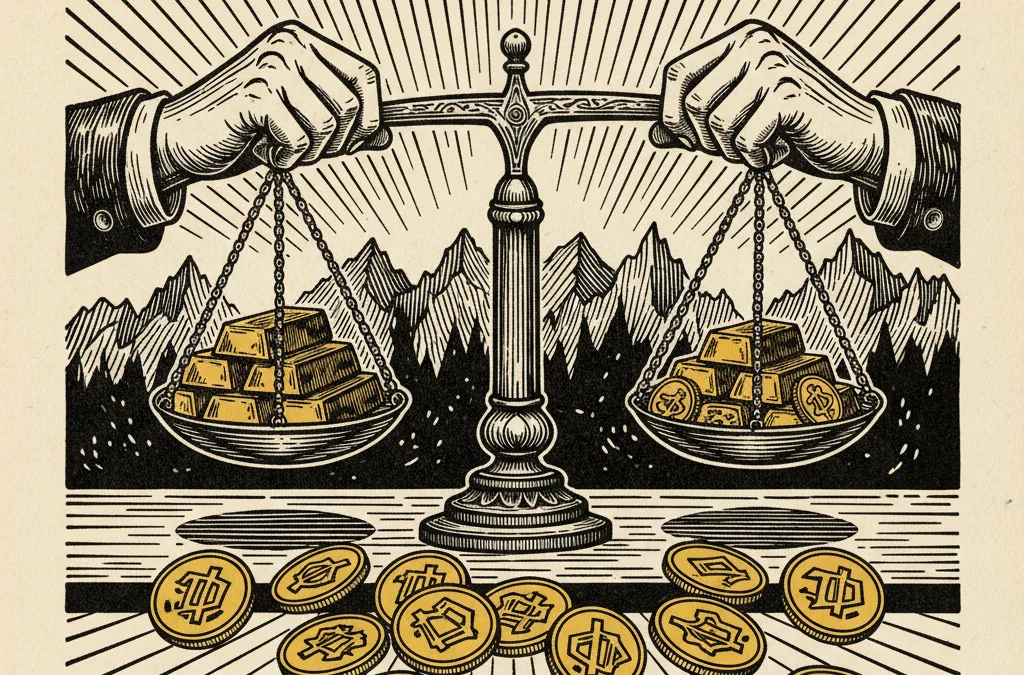 Featured image for article: Gold Snaps Back After Brutal March - But Scars Remain