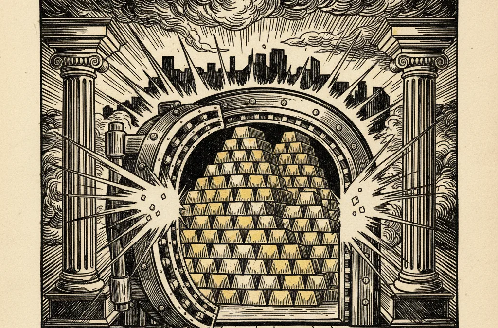 Featured image for article: Gold Holds $4,680 as Iran Fears Meet Central Bank Bid