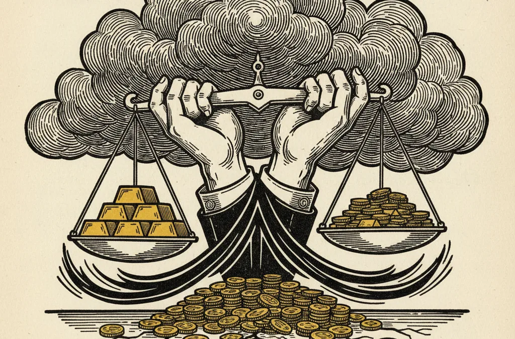 Featured image for article: Gold Slides 8% in a Month - Even as Iran Tensions Escalate