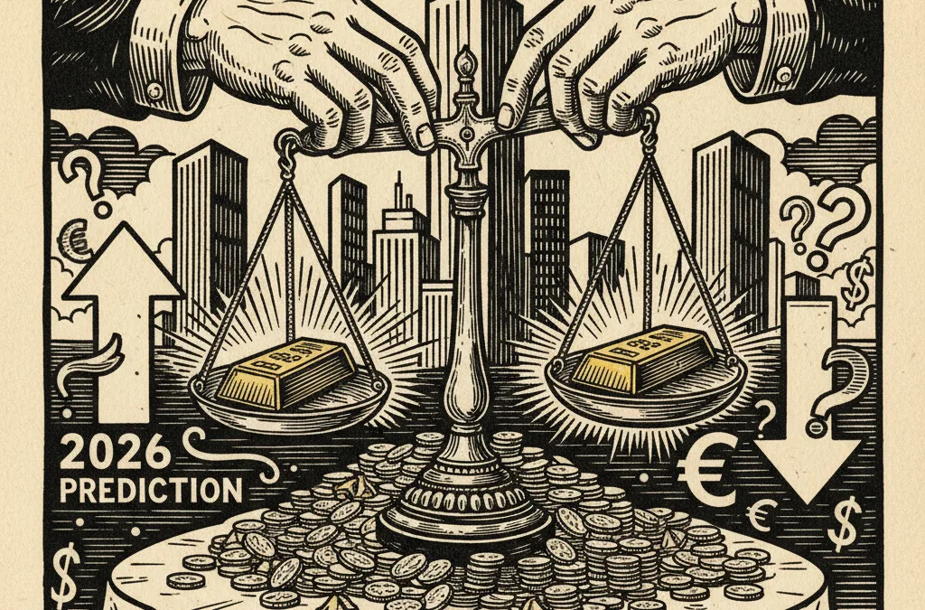 Featured image for article: Gold Near $4,800 but Banks Can't Agree Where It Goes Next