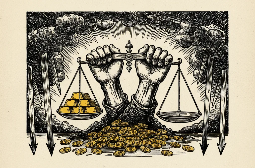 Featured image for article: Gold Absorbs Turkey's 70-Ton Sale - But For How Long?