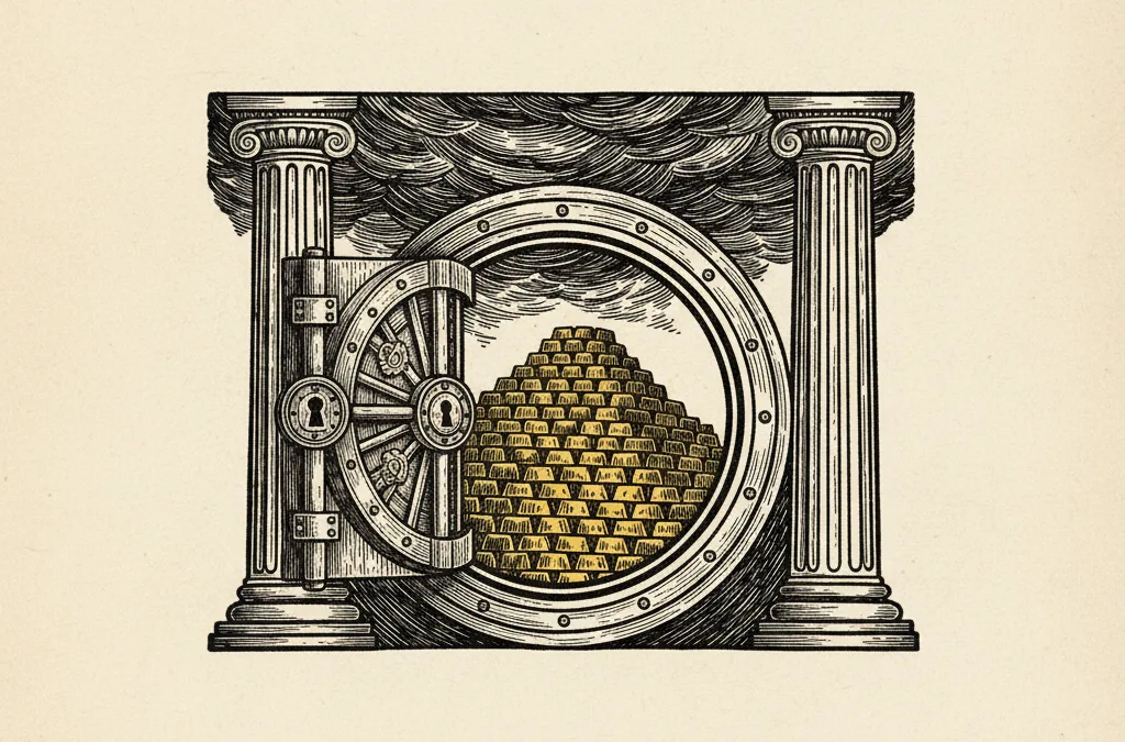 Featured image for article: Gold Holds $4,770 Despite Record Central Bank Selling