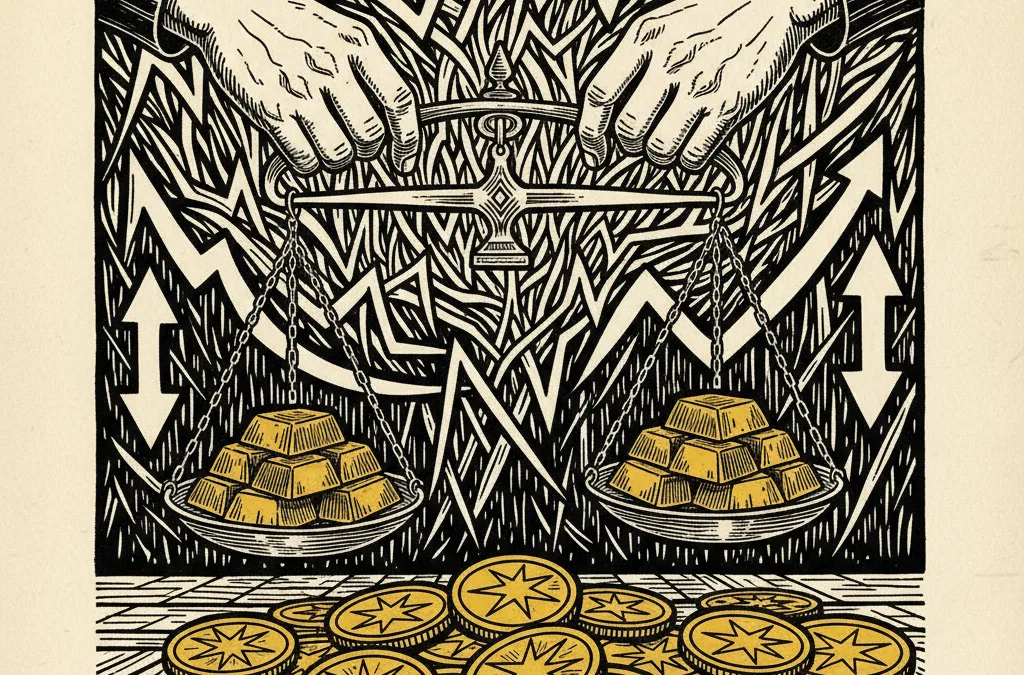 Featured image for article: Gold Nears $4,800 but Wall Street Can't Agree