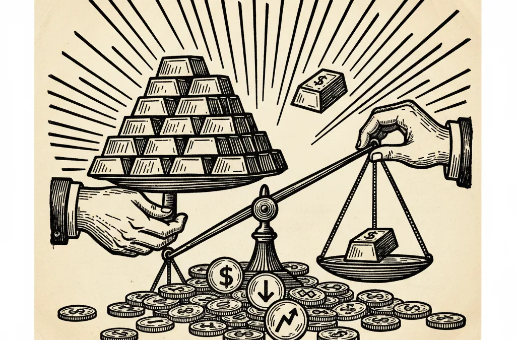 Featured image for article: Gold Holds Near $4,700 Despite Sharp Monthly Pullback