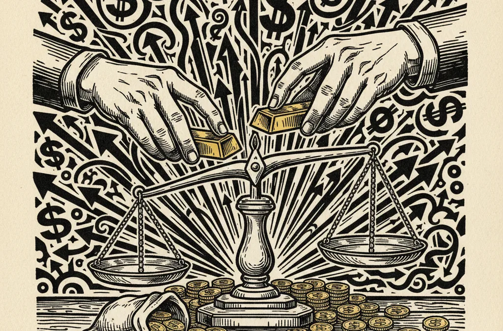 Featured image for article: Gold Eyes $6,000 - But a 6% Monthly Drop Clouds the Path