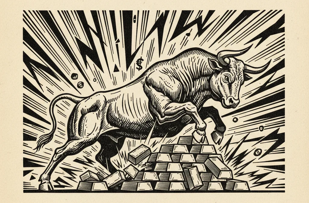 Featured image for article: Silver's 5.5% Weekly Surge Outpaces Gold - But Why?