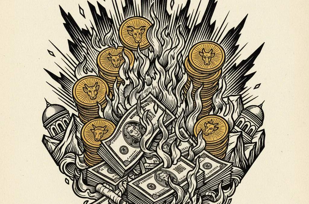 Featured image for article: Gold Tests $4,800 as Iran Talks Collide With Dollar Weakness