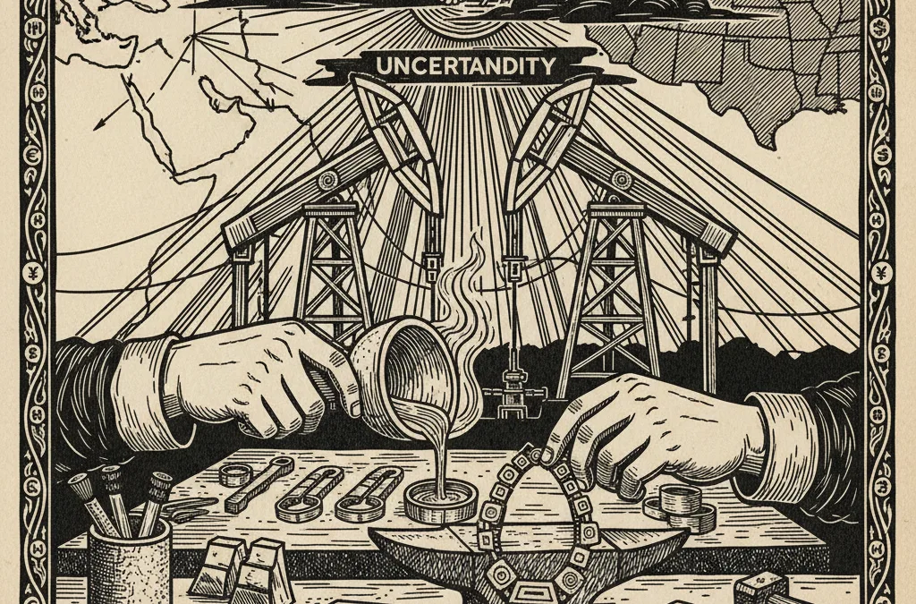 Featured image for article: Gold Holds Near $4,800 Even as Iran Talk Hopes Cool Demand