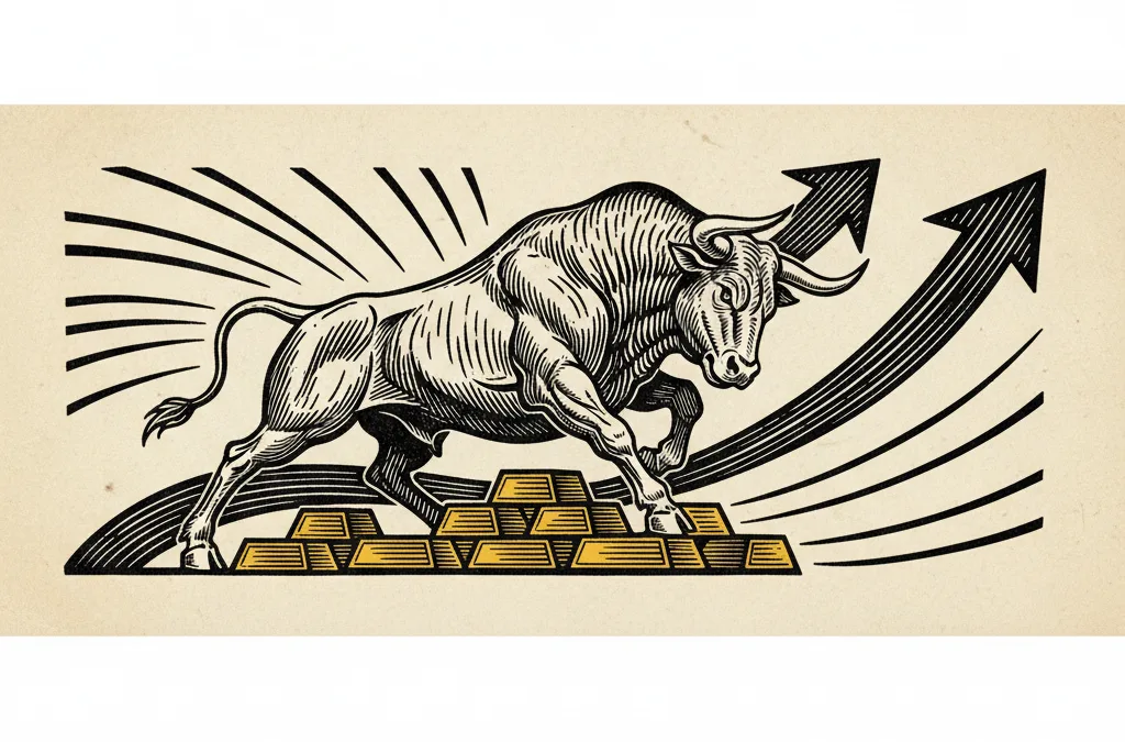 Featured image for article: Gold's 19% Surge Meets Resistance - But Bulls Aren't Done