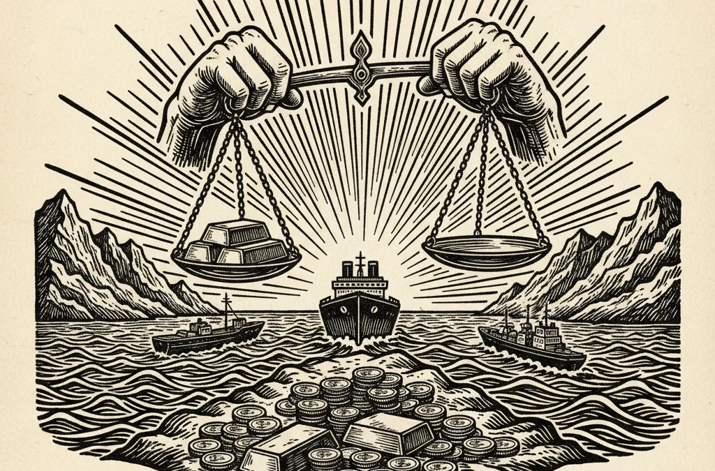 Featured image for article: Gold Nears $4,950 as Hormuz Crisis Reignites