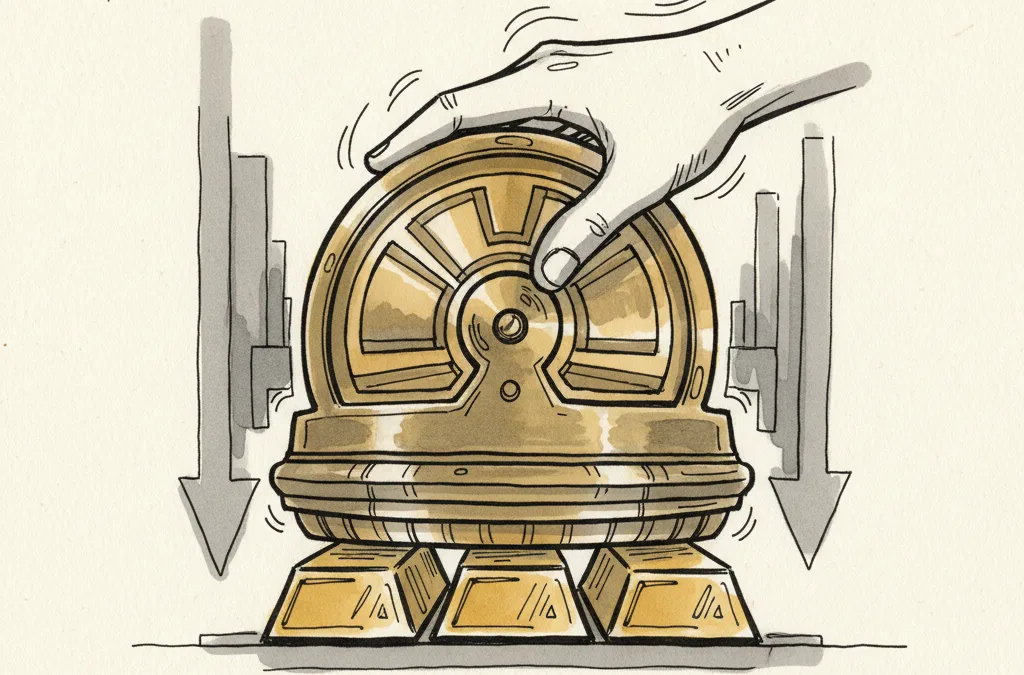 Featured image for article: Gold Drifts Lower Before the Fed - But Bears Face a Wall