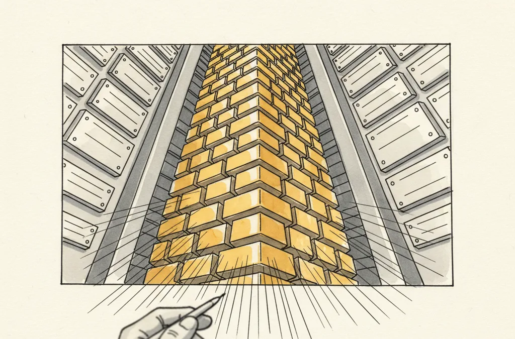 Featured image for article: Gold Now Outranks US Treasuries in Global Reserves