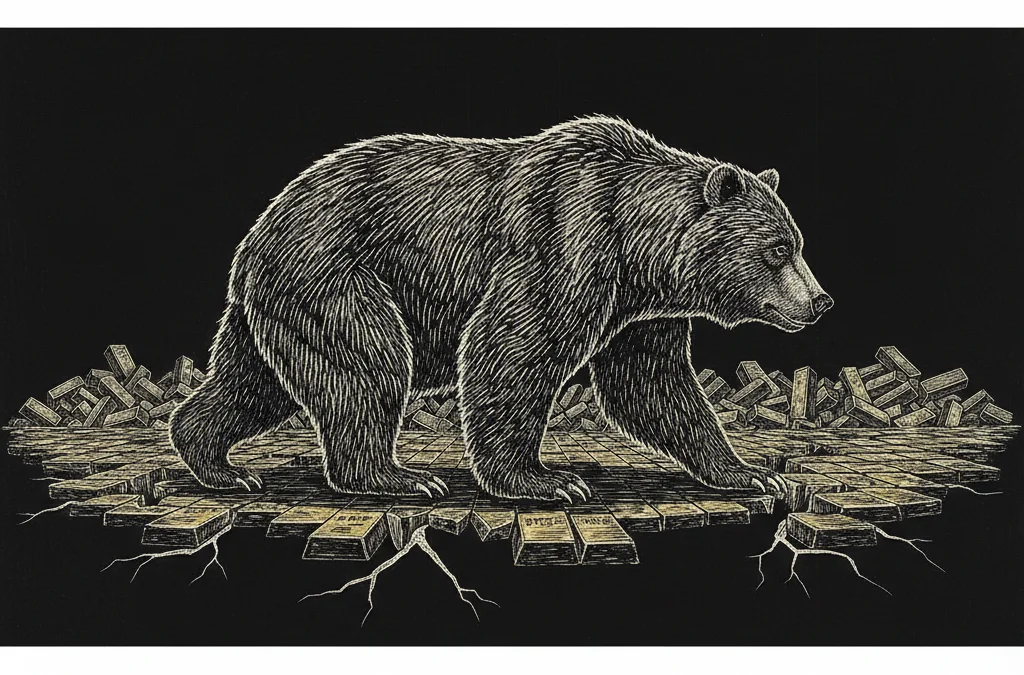 Featured image for article: Gold Rebounds but March's 14% Drop Looms Large