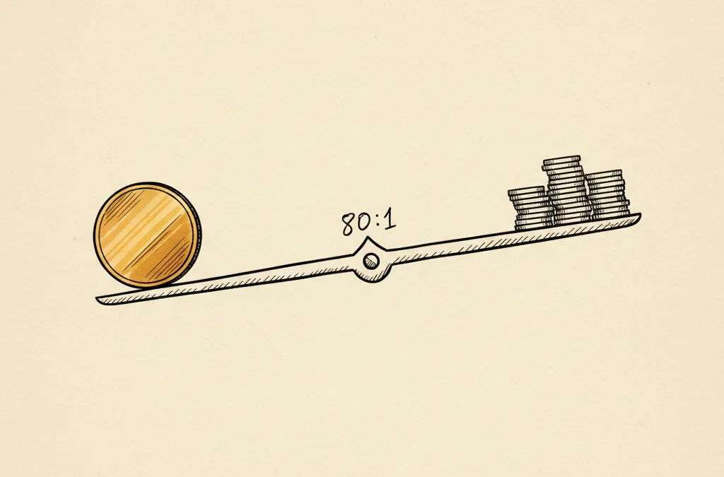 The gold-silver ratio: UK investor's guide (2026)