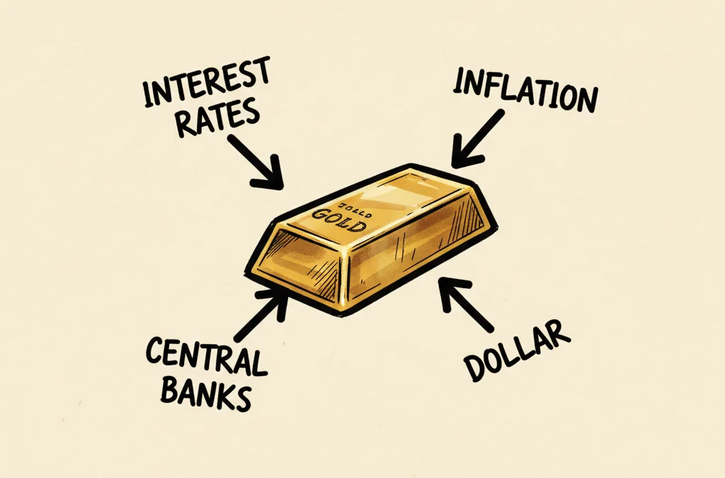 What drives the gold price? (2026)